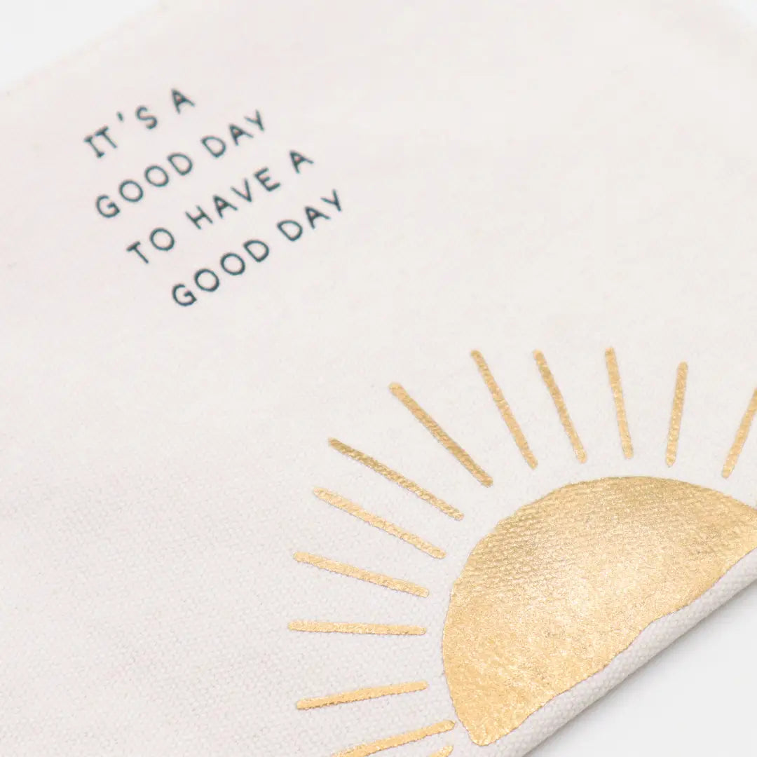 Canvas Pouch - It's A Good Day