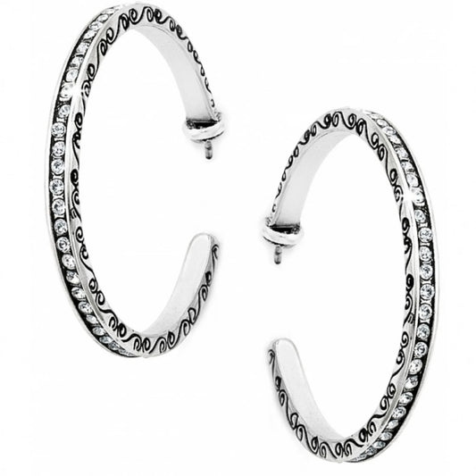 Brighton  Secret of Love Hoop Post Earring