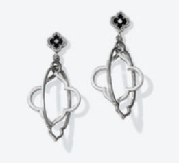 Brighton Toledo Alto Noir Post Double Earrings