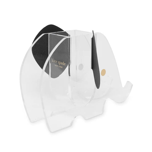 Kate Spade Acrylic Vase, Elephant