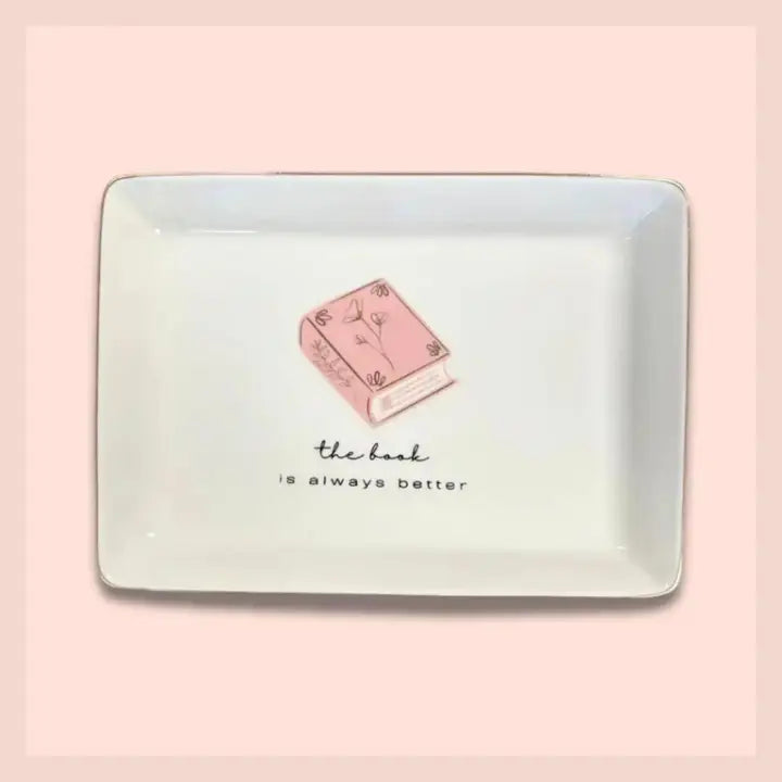 Trinket Tray Book is Better Rectangular