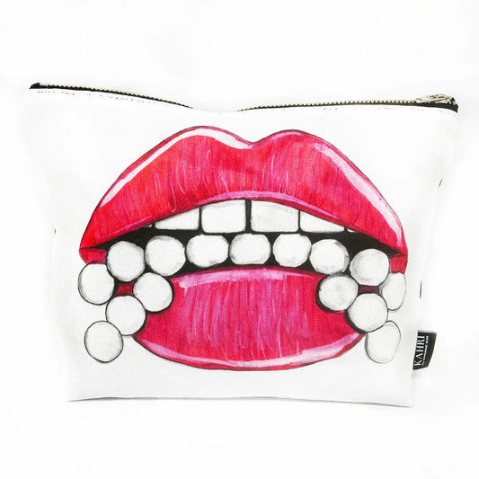 Lipstick T-Bottom Cosmetic Bag