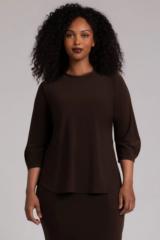 Sympli Classic Fit Lantern Top