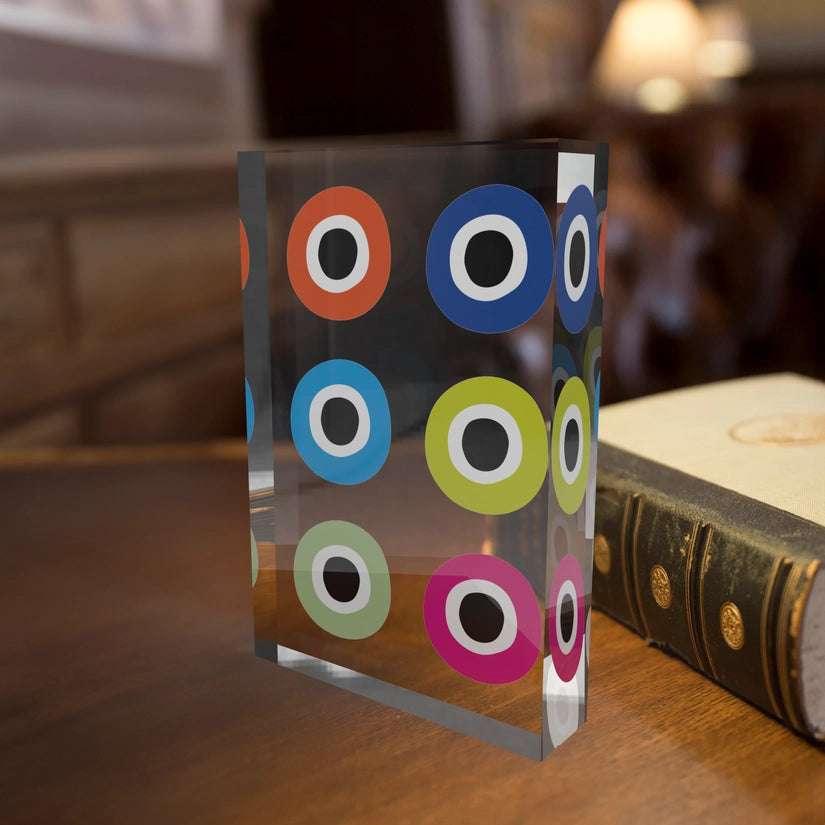 Acrylic Evil Eye Plaque