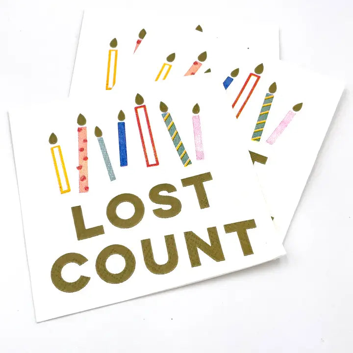 Cocktail Napkins - Lost Count