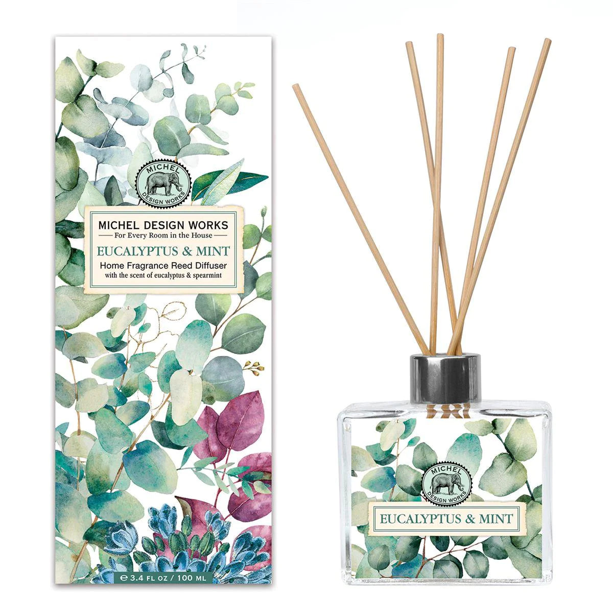 Michel Design Works Eucalyptus & Mint Reed Diffuser