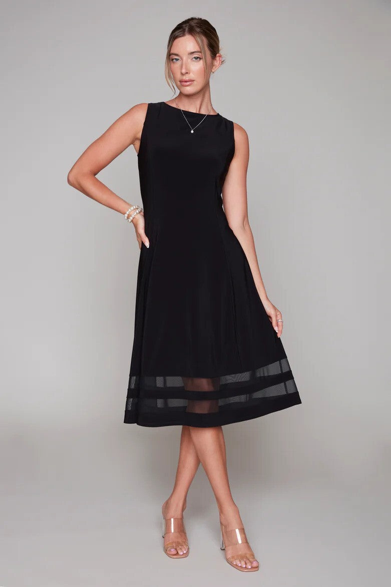 Compli K Sleeveless Mesh Detail Dress