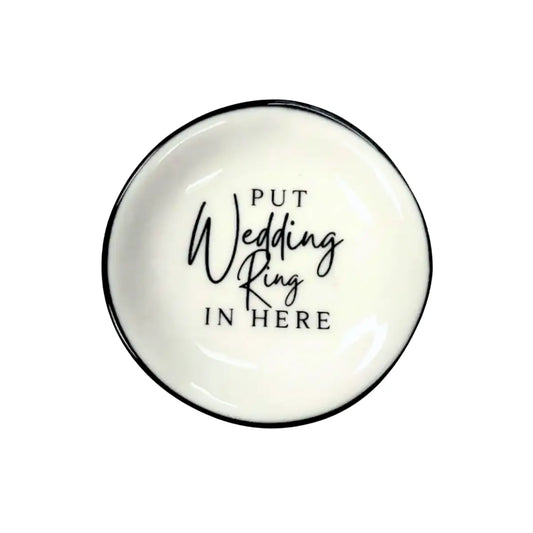 Trinket Tray - Wedding Ring