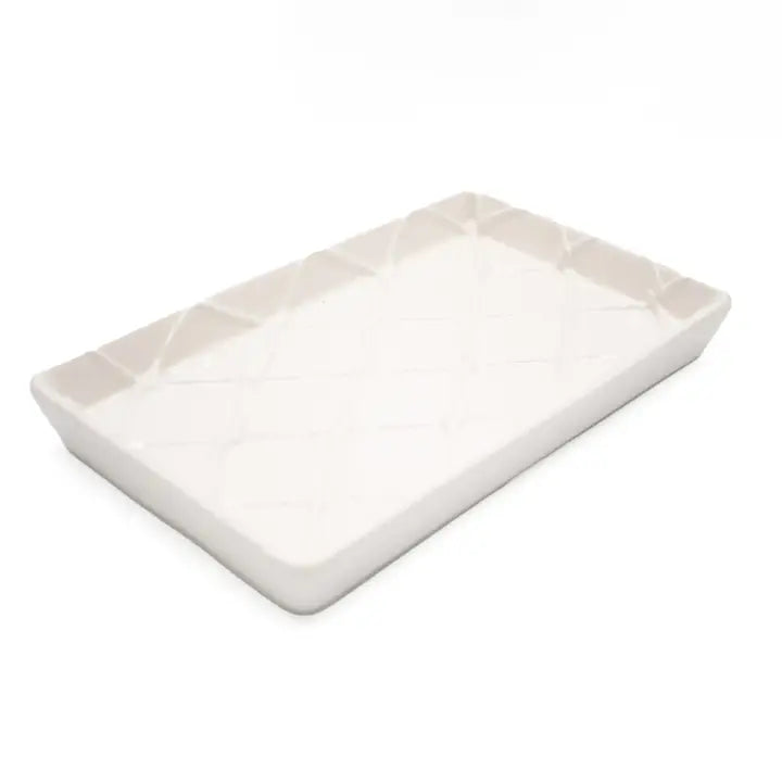 Ceramic Guest Towel Tray