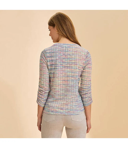 FDJ V Neck Top