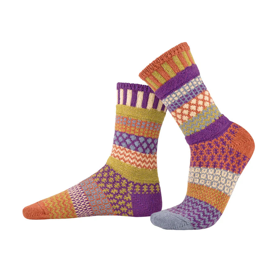 Solmate Crew Socks - Hazel