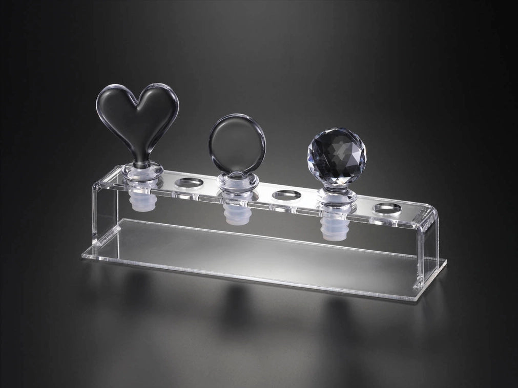Acrylic Heart Wine Stopper