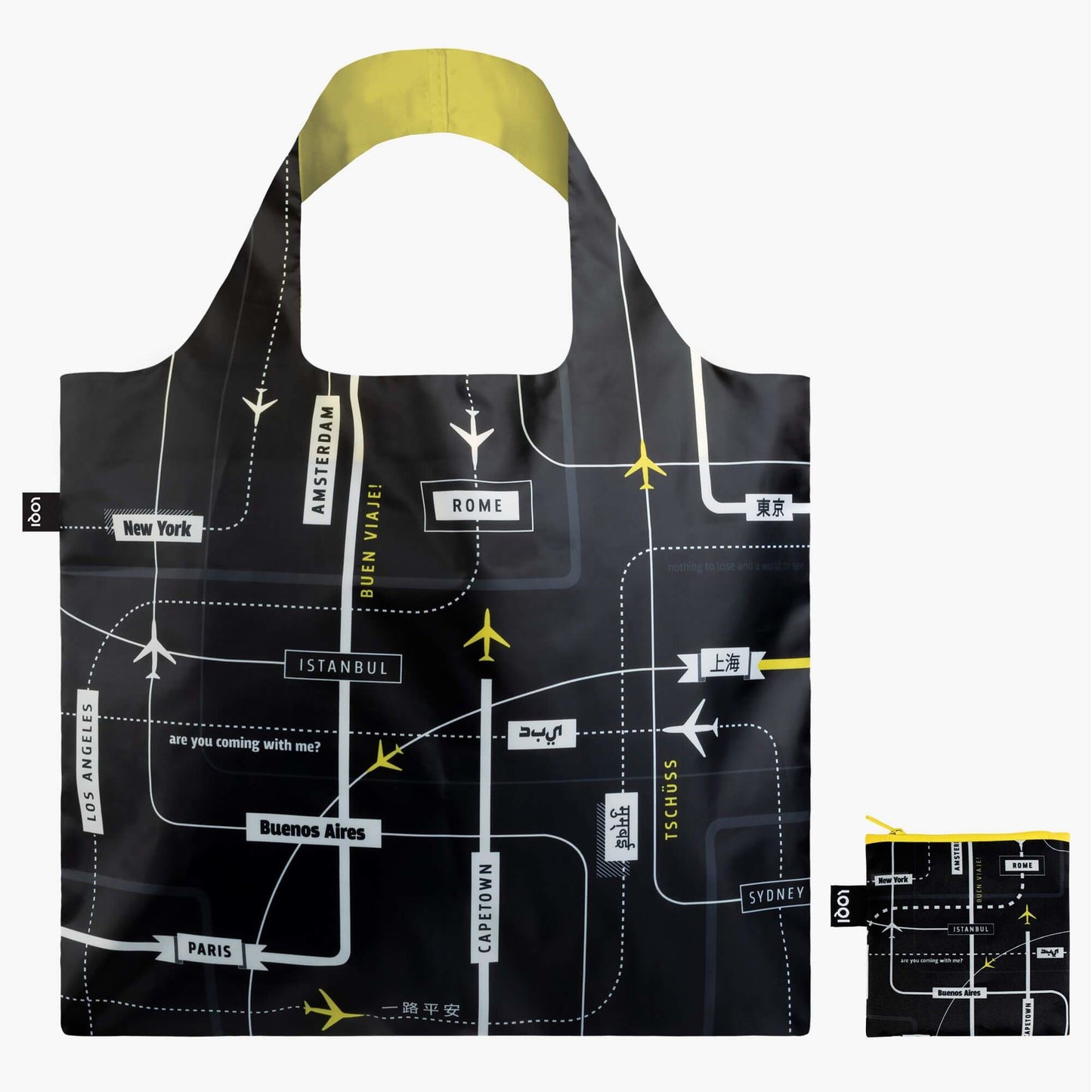 Loqi Tote Bag- Airport