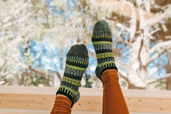 Solmate Ankle Socks - Lemongrass