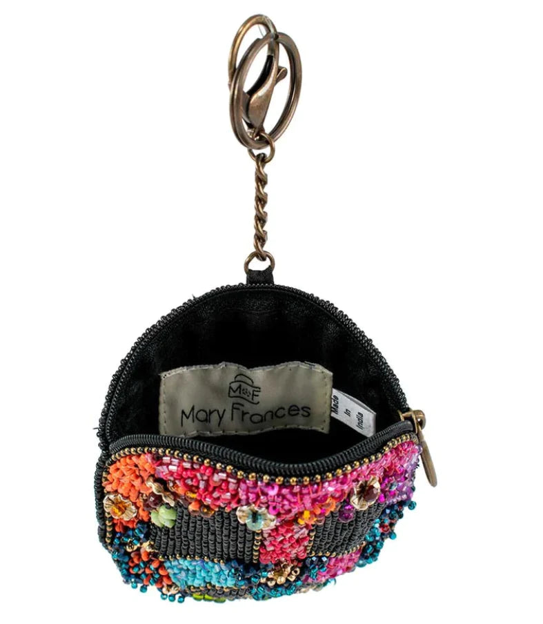 Mary Frances Make Peace Coin Purse