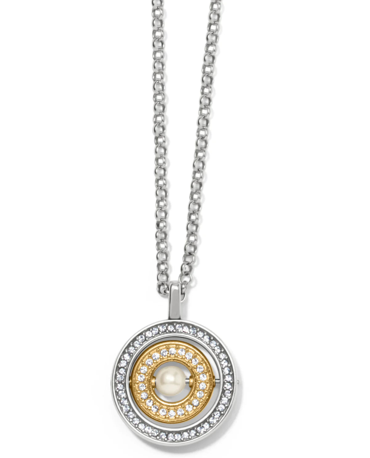 Brighton Meridian Pearl Spin Necklace