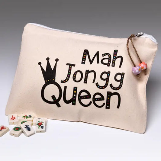 Maj Jongg Queen Pouch - Small
