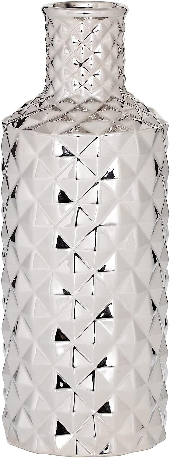 Quilted Ceramic Vase