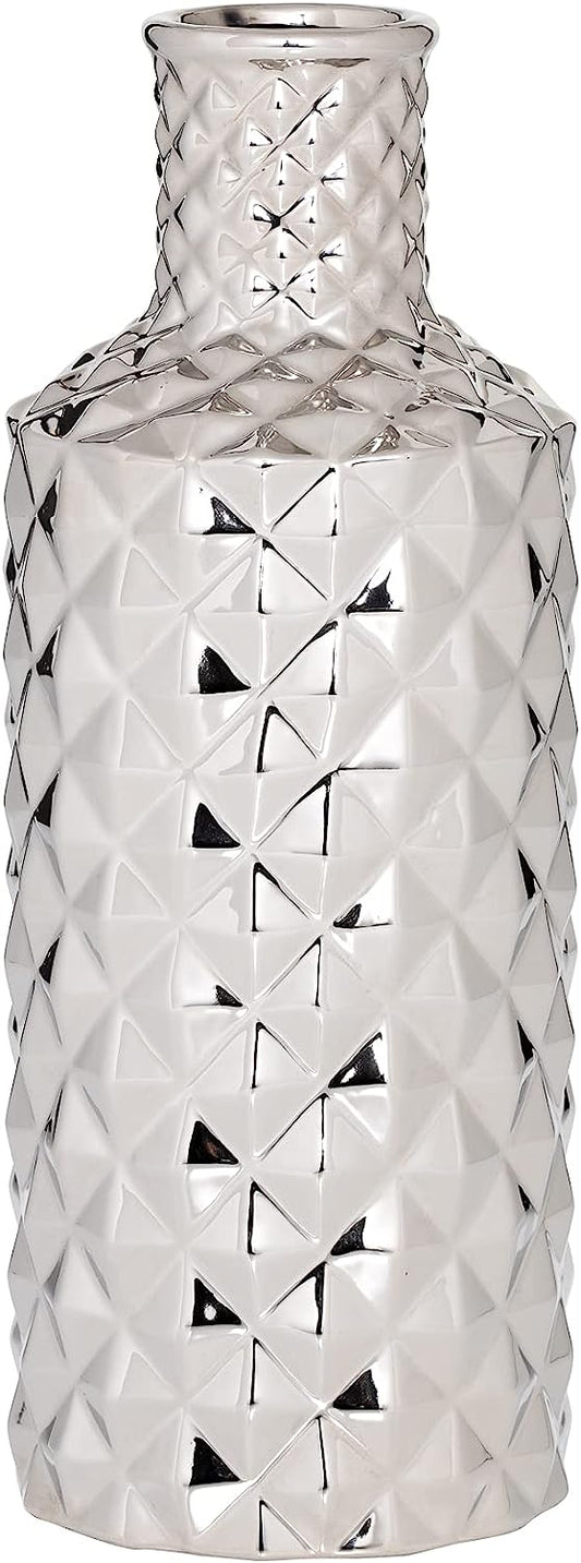 Quilted Ceramic Vase