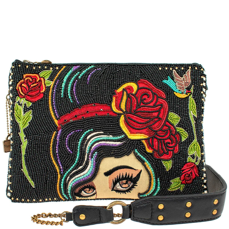 Mary Frances Rhythm & Blues Crossbody Bag
