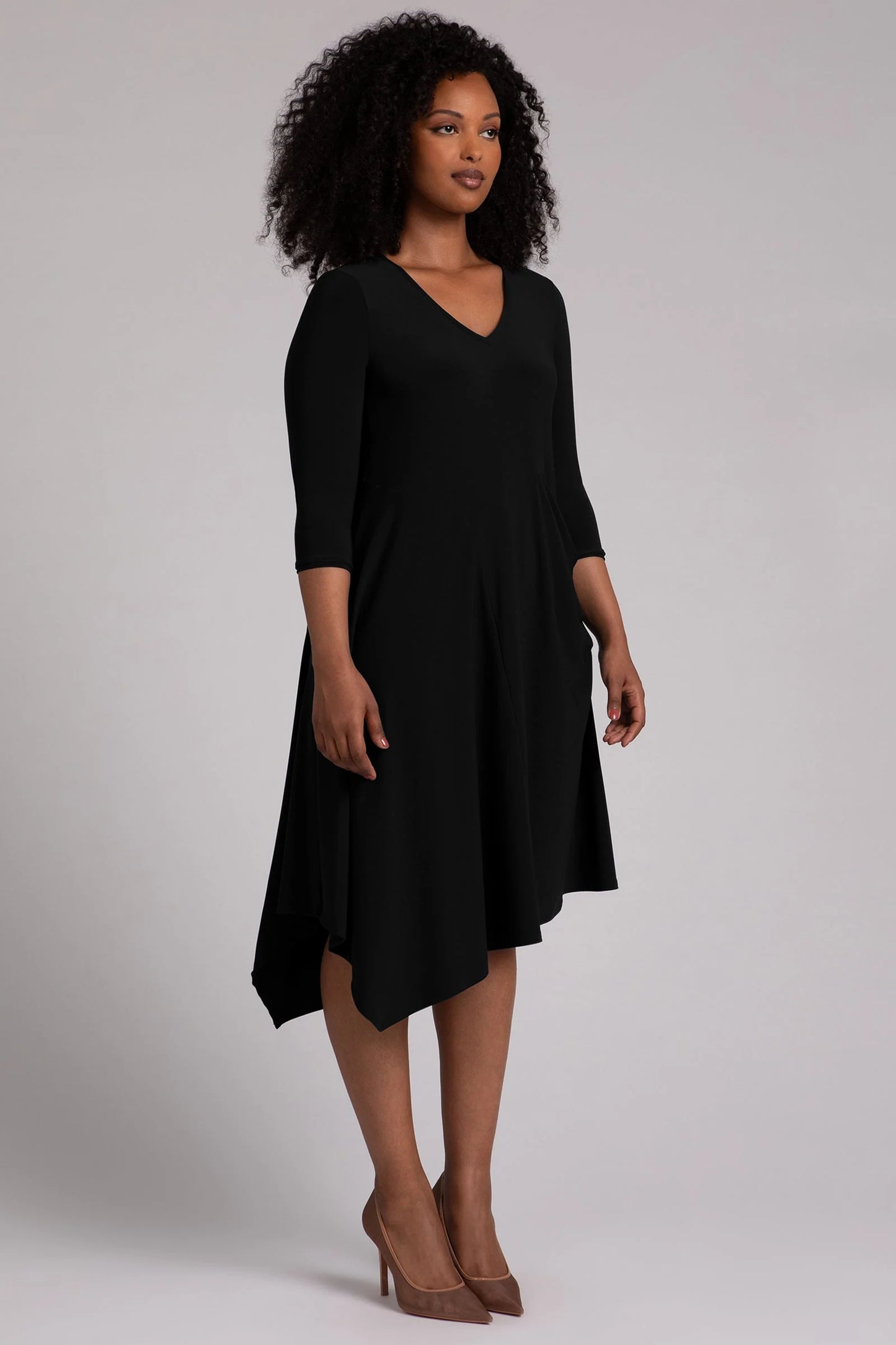 Sympli Slant Pocket Dress