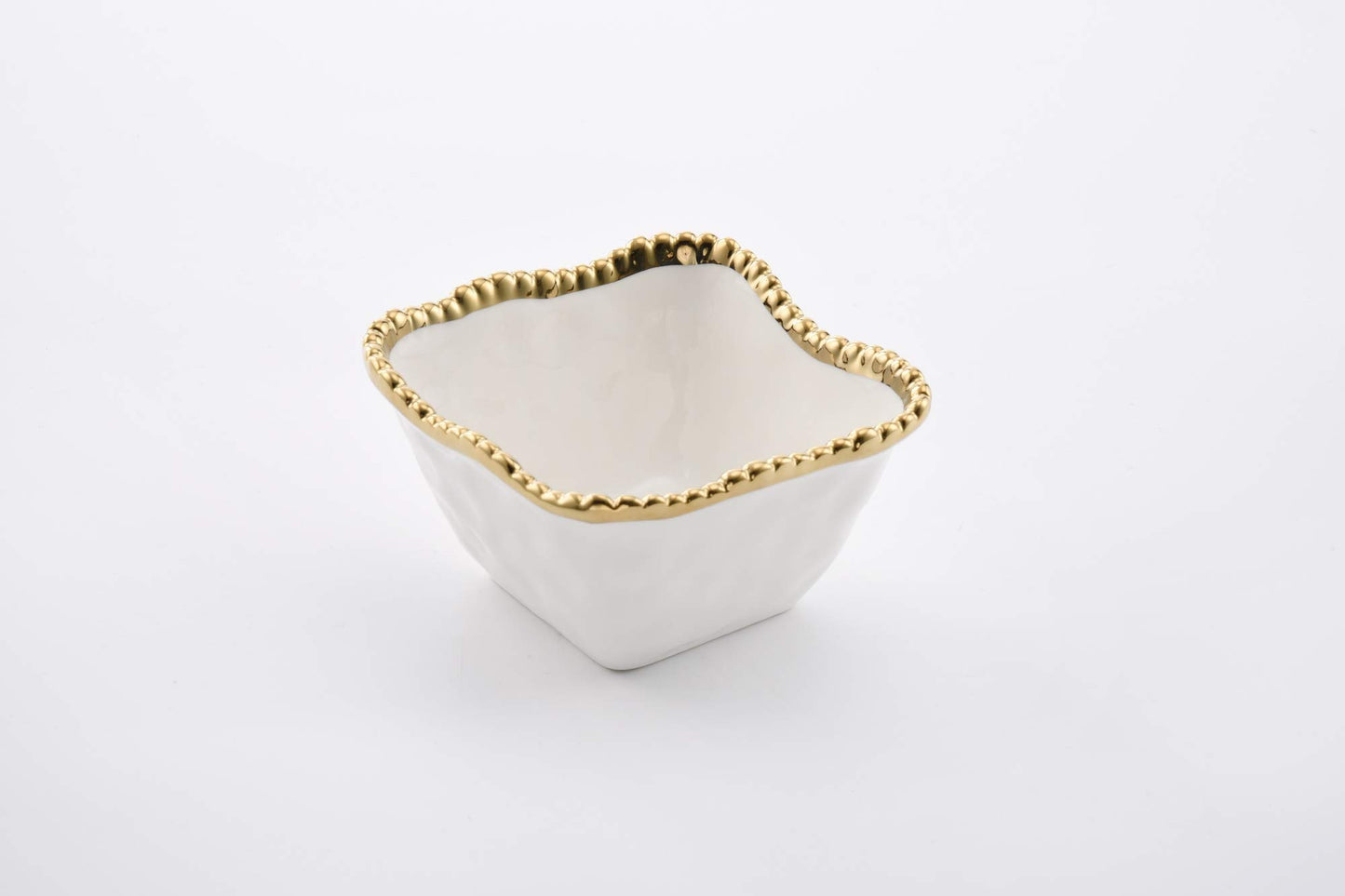 Pampa Bay Golden Salerno Square Snack Bowl