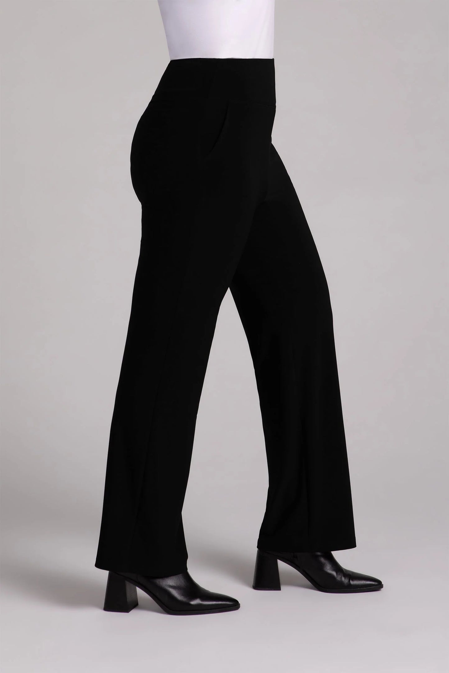 Sympli Straight Leg Pant with Yoke