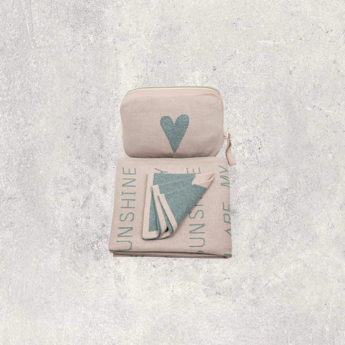 Travel Blanket Set- You Are My Sunshine