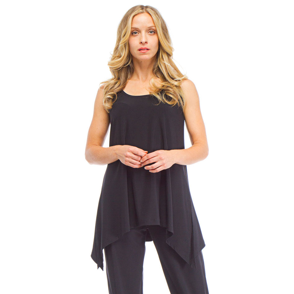 Sympli Slvless Mimic Top