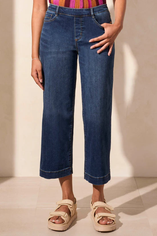 Tribal Audrey Pull On Flare Jeans