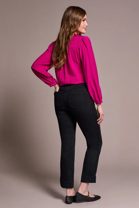 Tribal Comfort Stretch Pull-On Kick Flare Ankle Pants