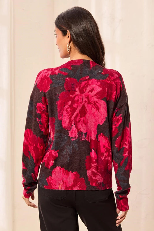 Tribal Soft Knit Lightweight V-Neck Sweater Cardigan