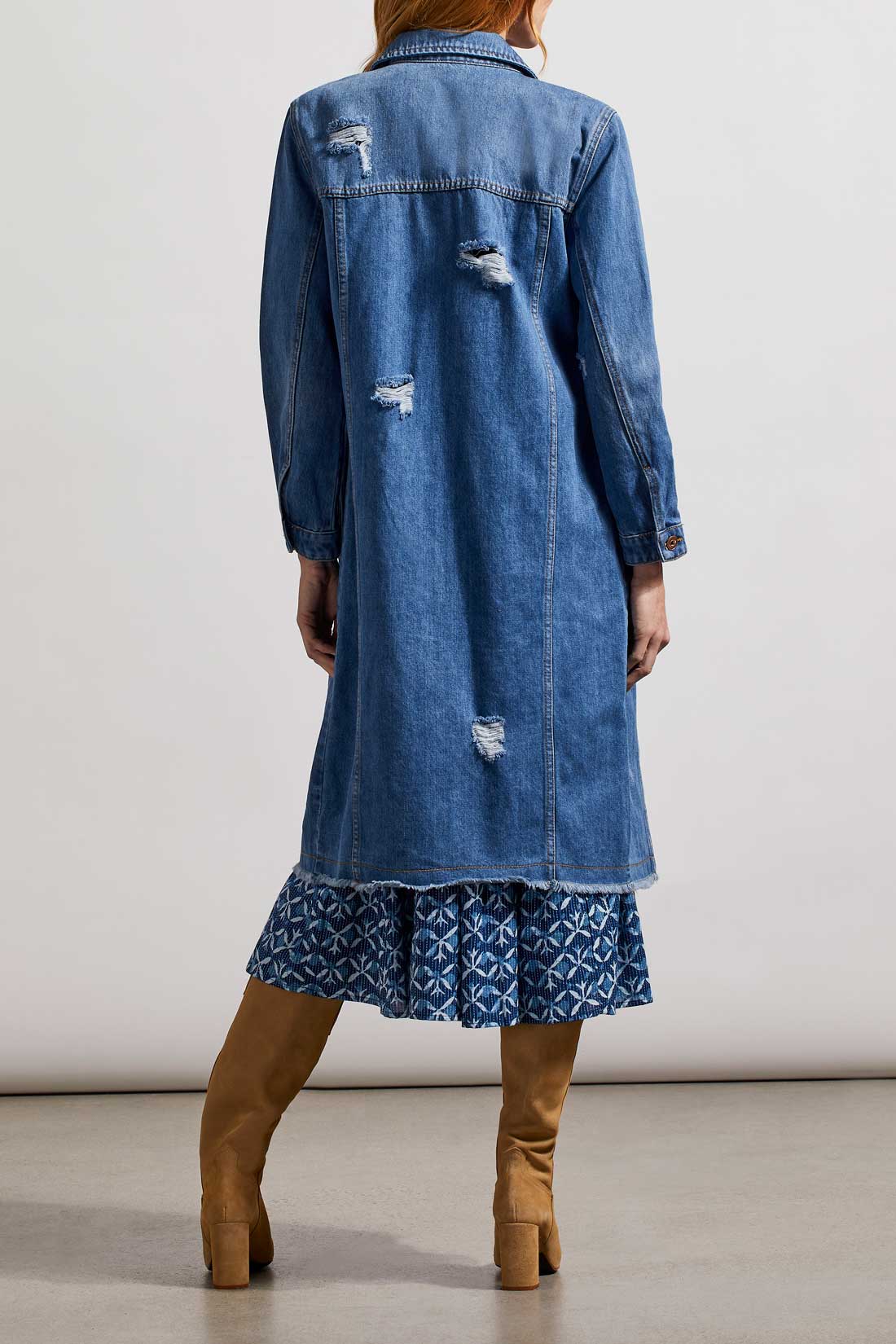 Tribal Duster Denim Jacket
