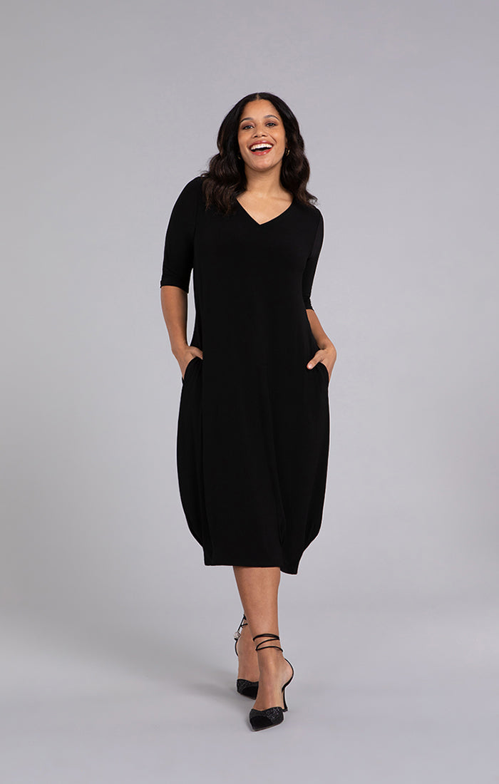 Sympli Reversible Narrow Lantern Dress