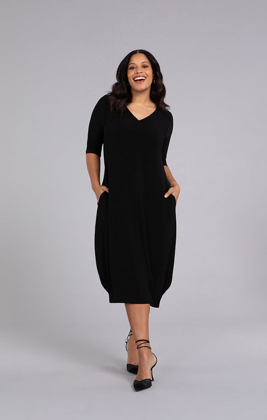 Sympli Reversible Narrow Lantern Dress