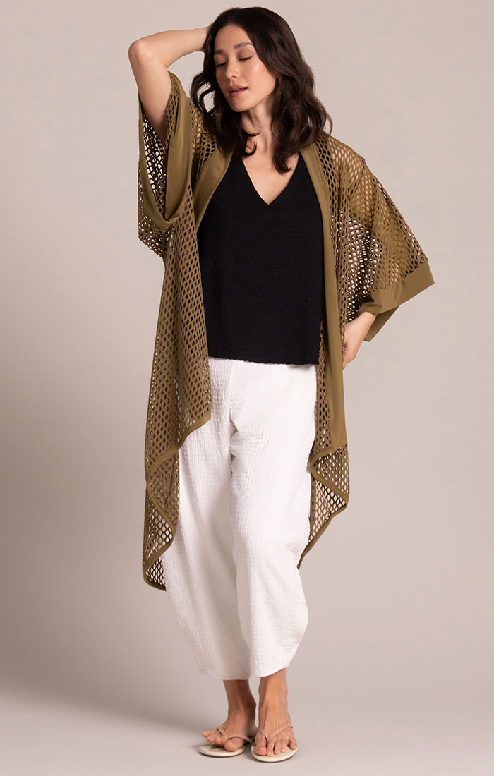 Sympli Honeycomb Kimono
