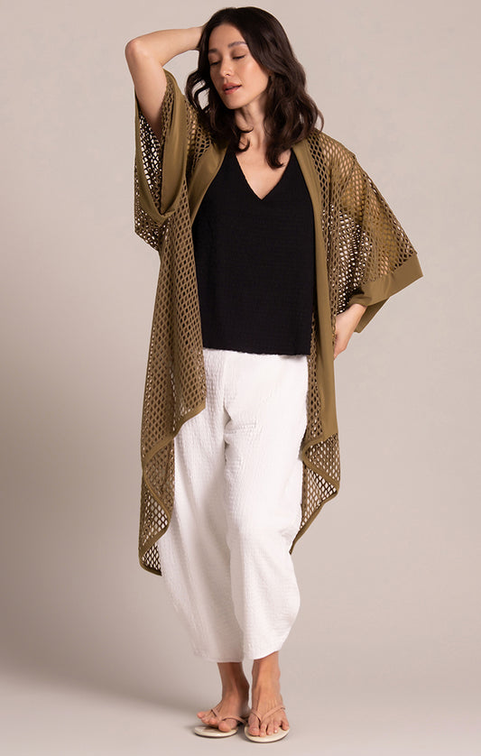 Sympli Honeycomb Kimono