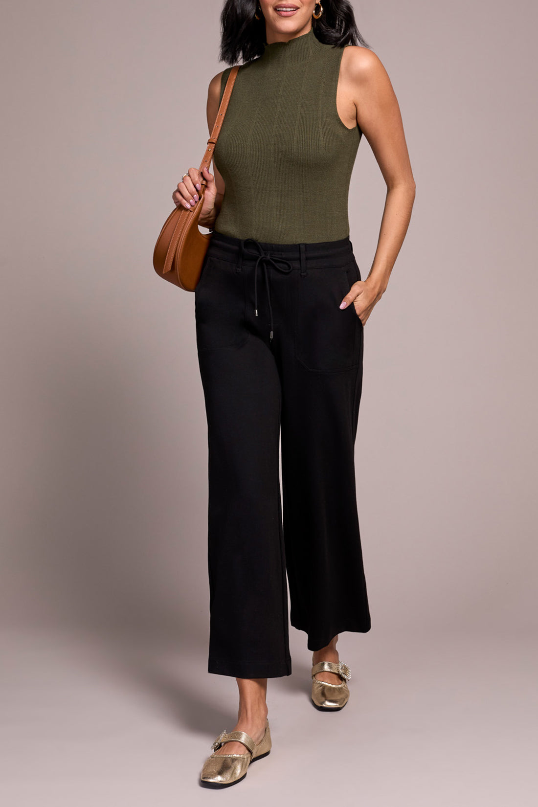 Tribal Drawstring Pull On Pant