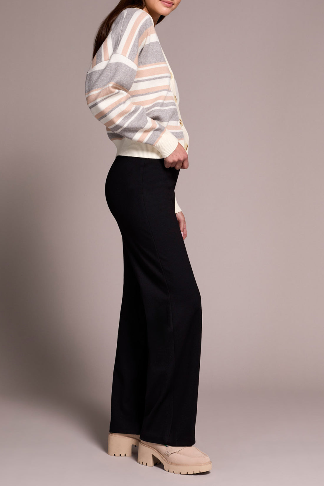 Tribal Pull On Pant W/ Pin Tucks
