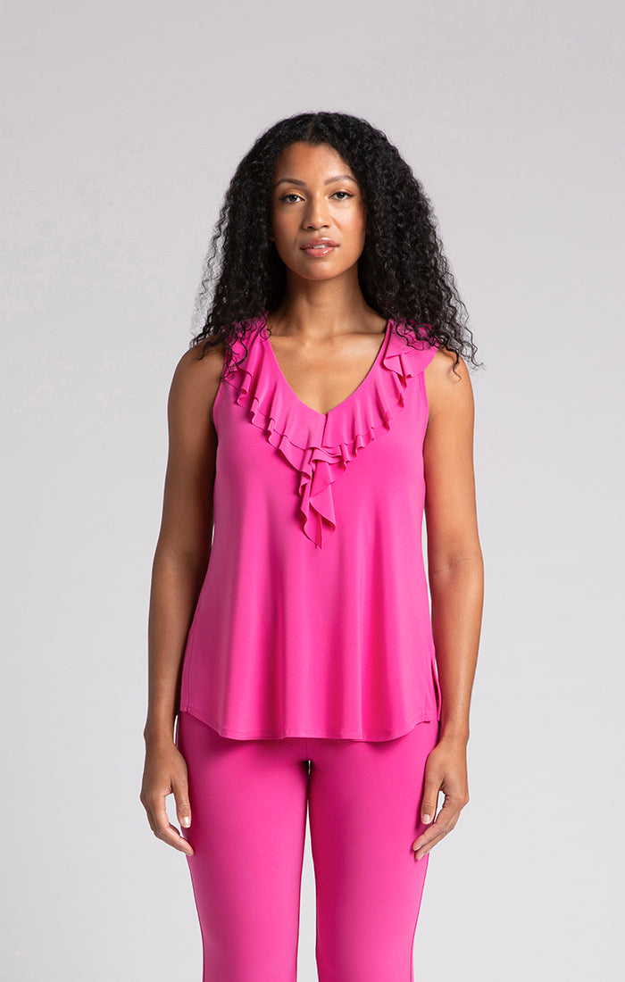 Sympli Flutter Sleeveless Top