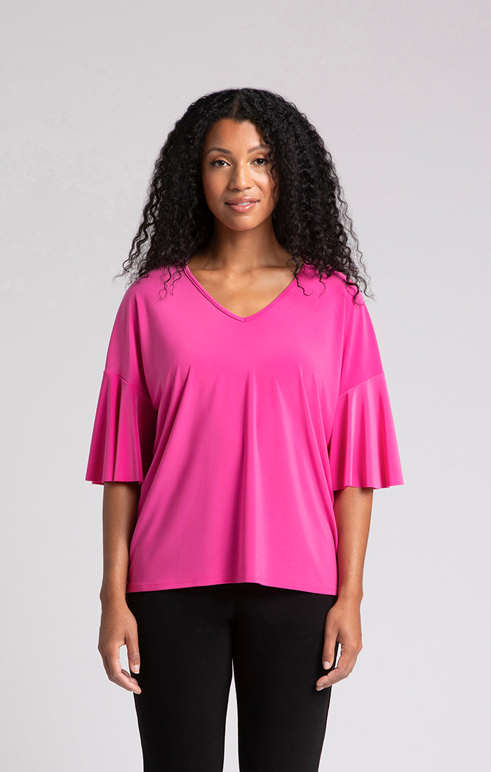 Sympli Flutter Dolman Top