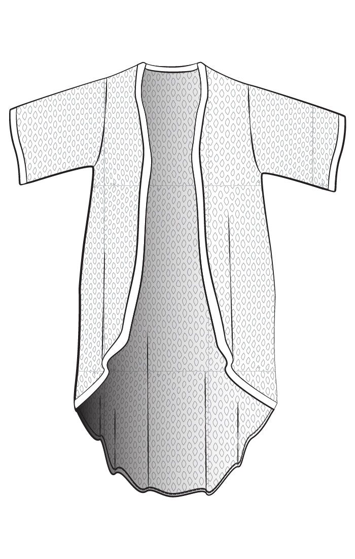 Sympli Honeycomb Kimono