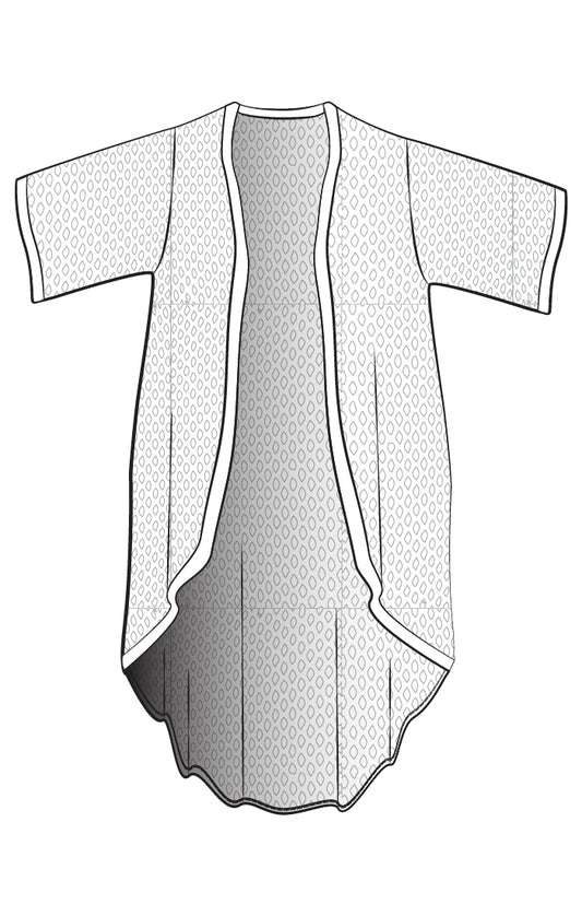 Sympli Honeycomb Kimono