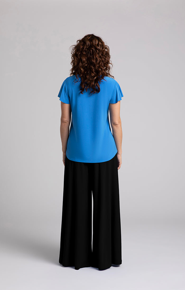 Sympli Flutter Top, Cap Sleeve