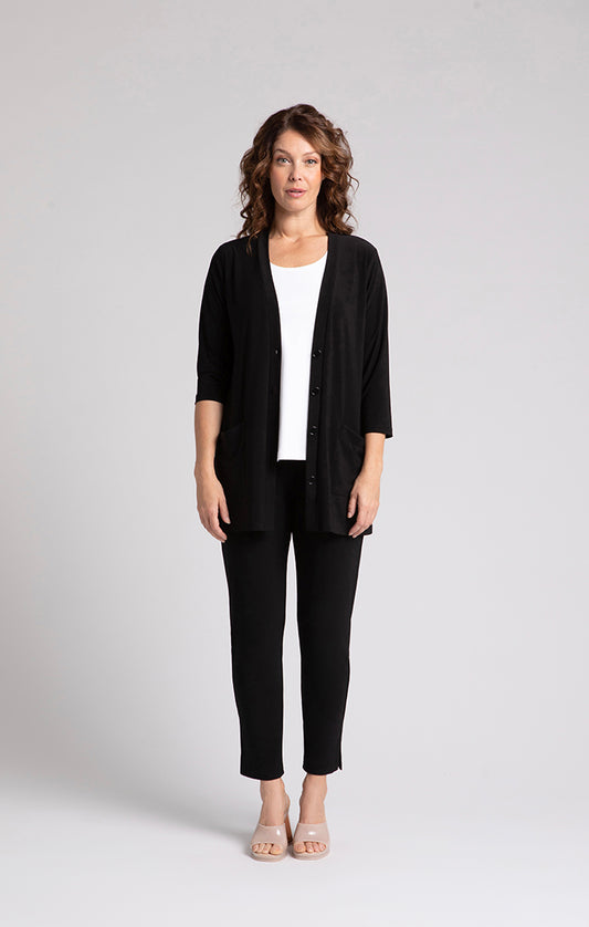 Sympli Classic Button Cardigan