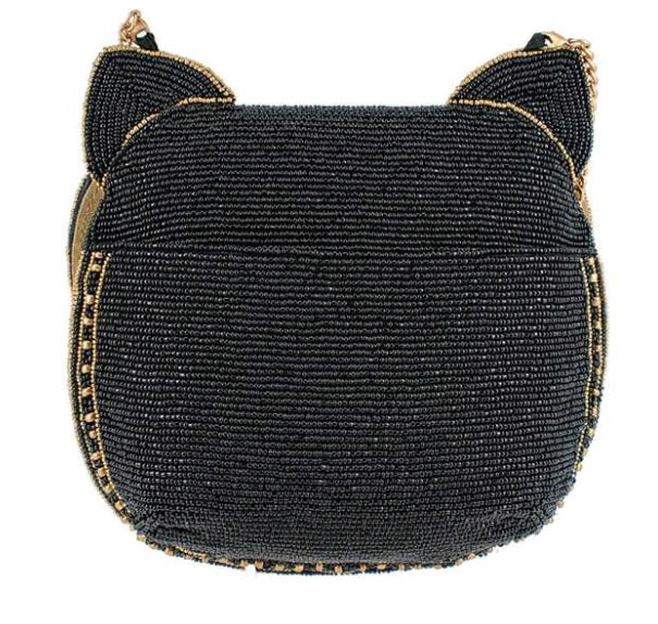 Mary Frances Whiskers Beaded Crossbody
