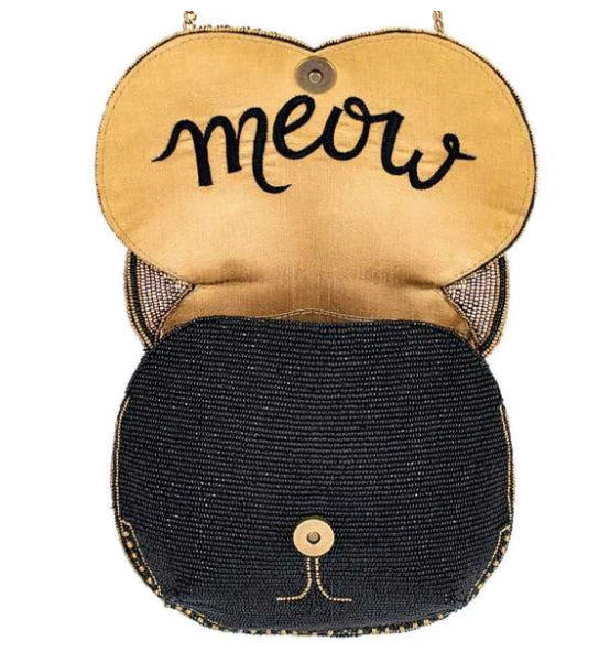 Mary Frances Whiskers Beaded Crossbody