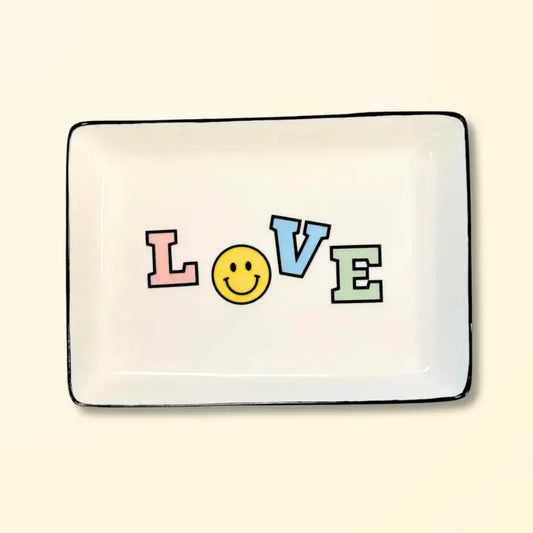 Trinket Tray - LOVE Rectangular