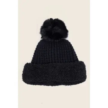 Texture Knitted Pom Pom