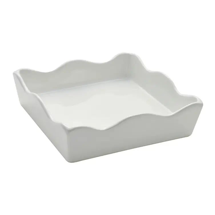 Ceramic Cocktail Napkin Tray